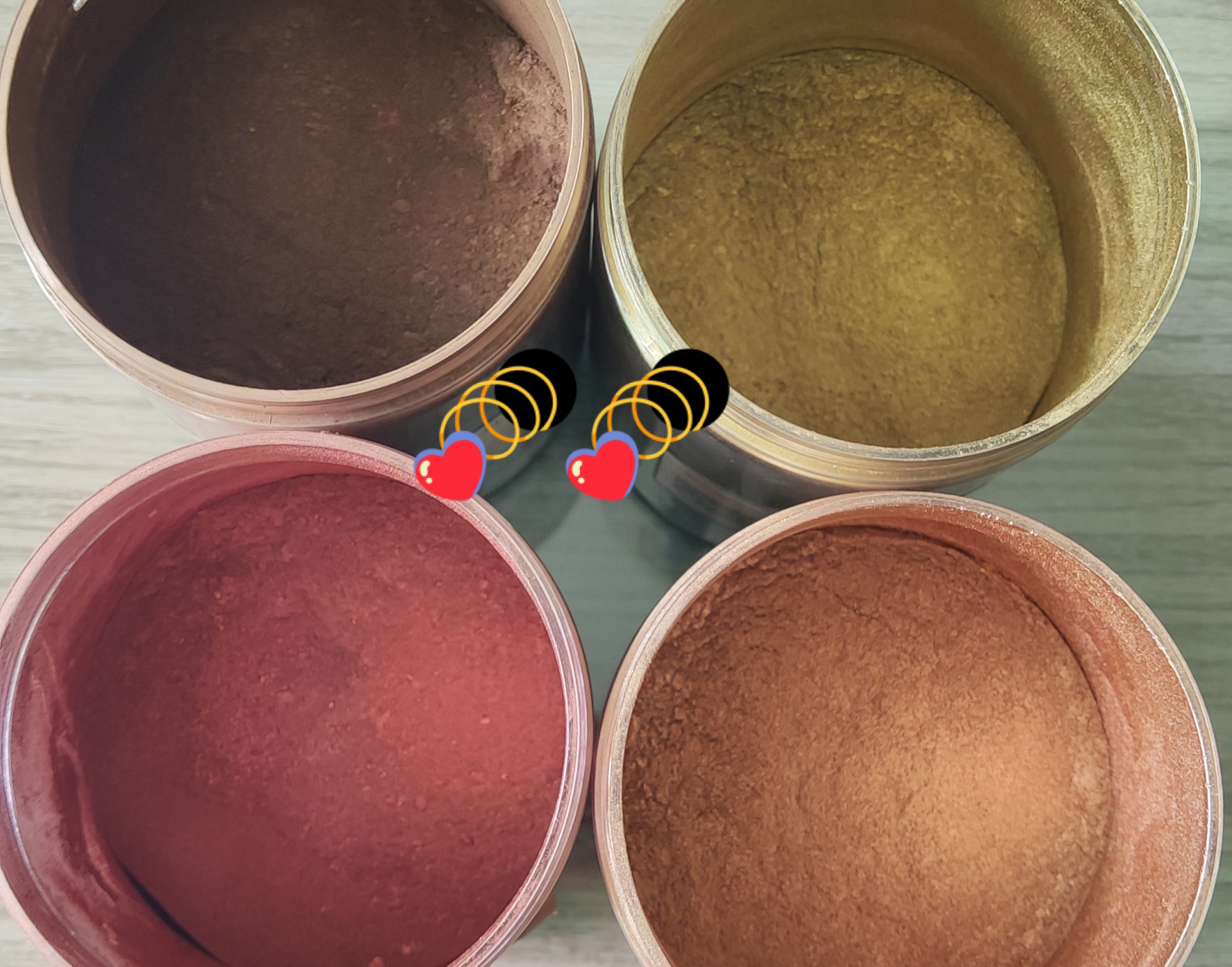 中山銅金粉紅金青金